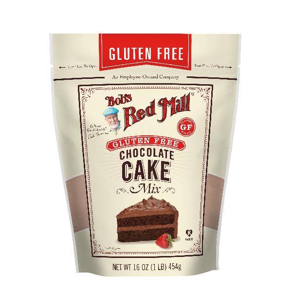 Bob's Red Mill Gluten Free Chocolate Cake Mix 16 Ounce Size - 4 Per Case.
