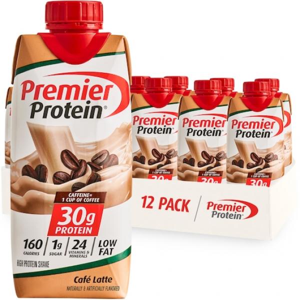 Protein Shake Cafe Latte 11.5 Fluid Ounce - 12 Per Case.