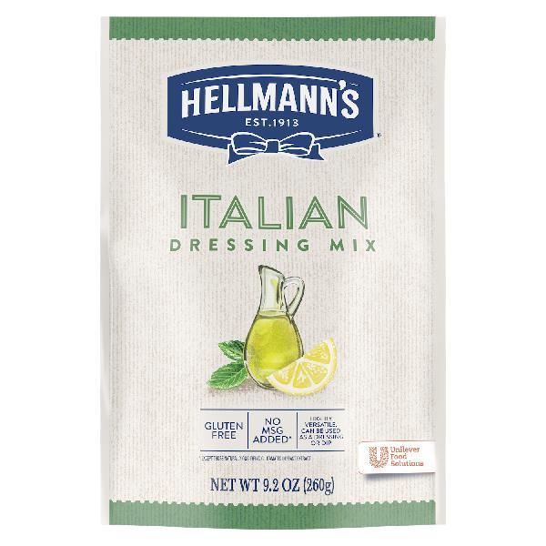 Hellmann's Spread Italian Dry Mix 9.2 Ounce Size - 12 Per Case.