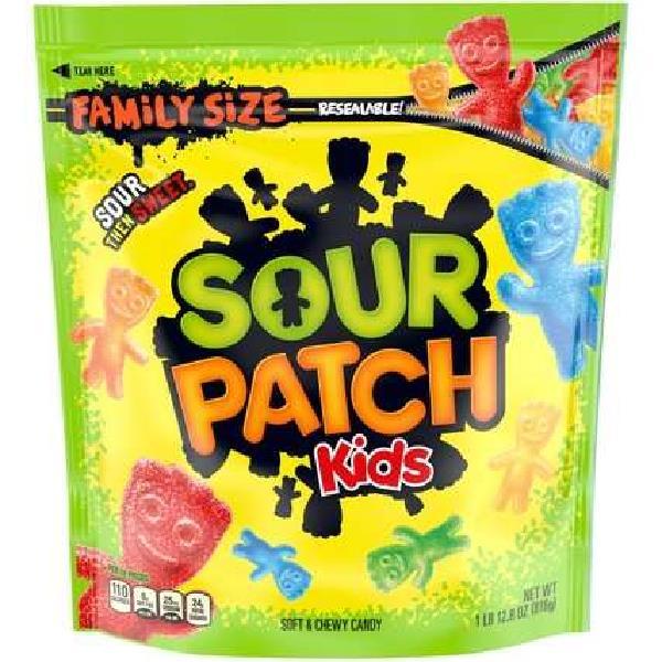 Sour Patch Kids Soft Candy Kids Assorted Pound 1.8 Pound Each - 4 Per Case.