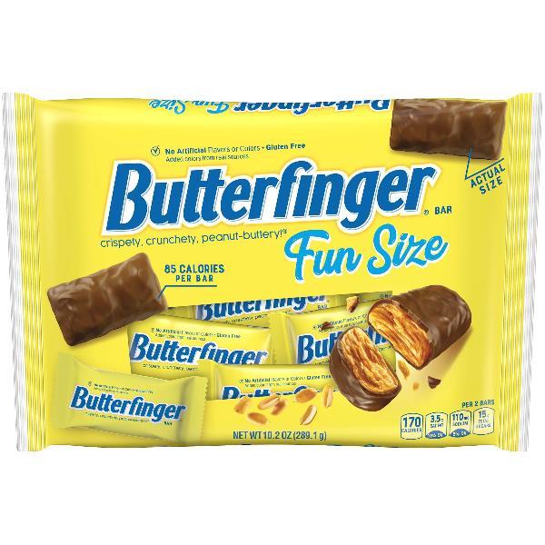Butterfinger Funsizeldb 10.2 Ounce Size - 12 Per Case.