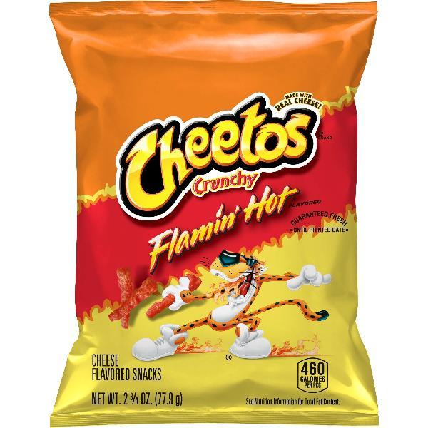 Cheetos Hot 2.75 Ounce Size - 32 Per Case.