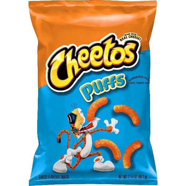 Cheetos Puffed 2.125 Ounce Size - 24 Per Case.