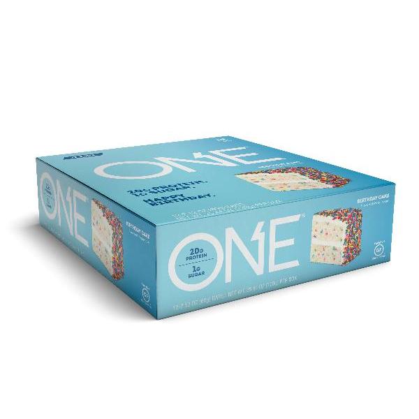 One Brand Birthday Cake Bar 2.12 Ounce Size - 72 Per Case.