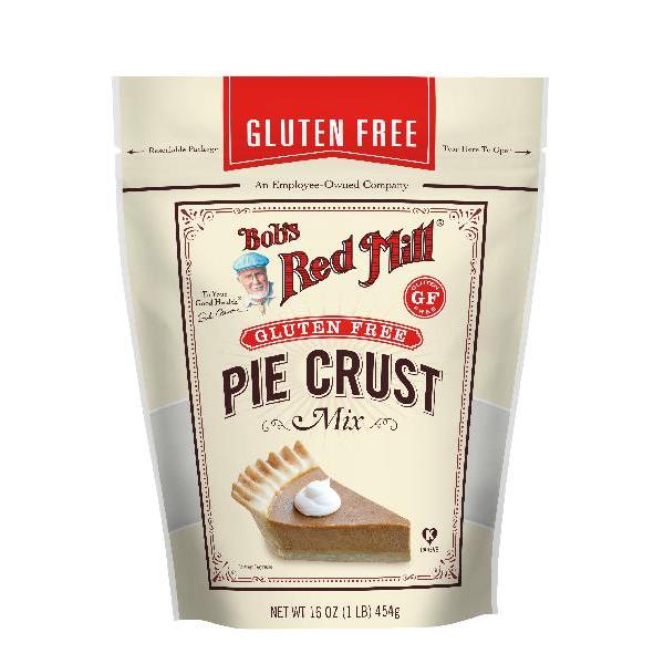 Bob's Red Mill Gluten Free Pie Crust Mix Onecase Of Four Pouches 16 Ounce Size - 4 Per Case.