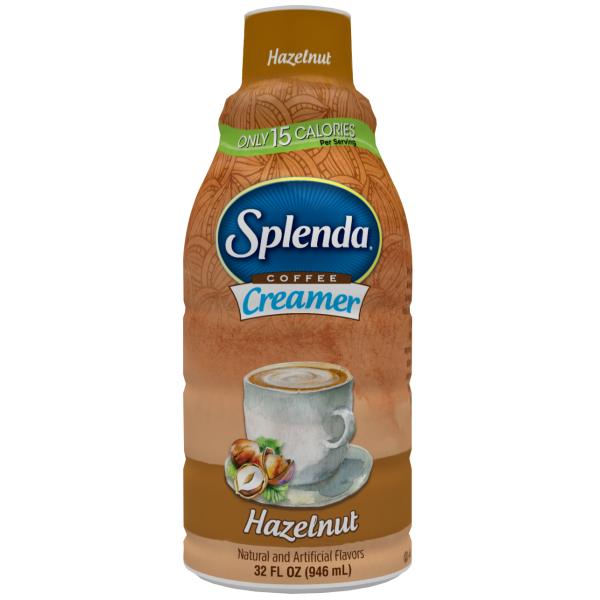 Splenda Hazelnut Creamer 32 Fluid Ounce - 6 Per Case.