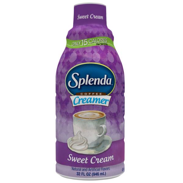Splenda Sweet Cream Creamer 32 Fluid Ounce - 6 Per Case.