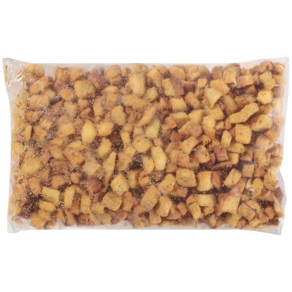 Cheese & Garlic Croutons 40 Ounce Size - 4 Per Case.