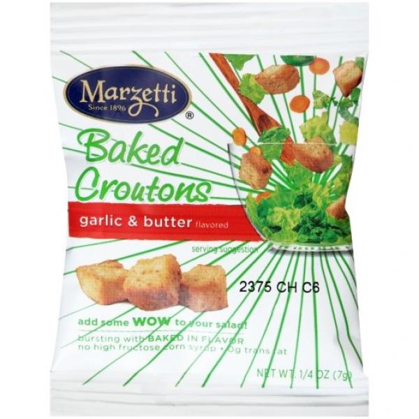 Marzetti Garlic & Butter Flavored Croutons 250-.25 Ounce 250-.25 Ounce