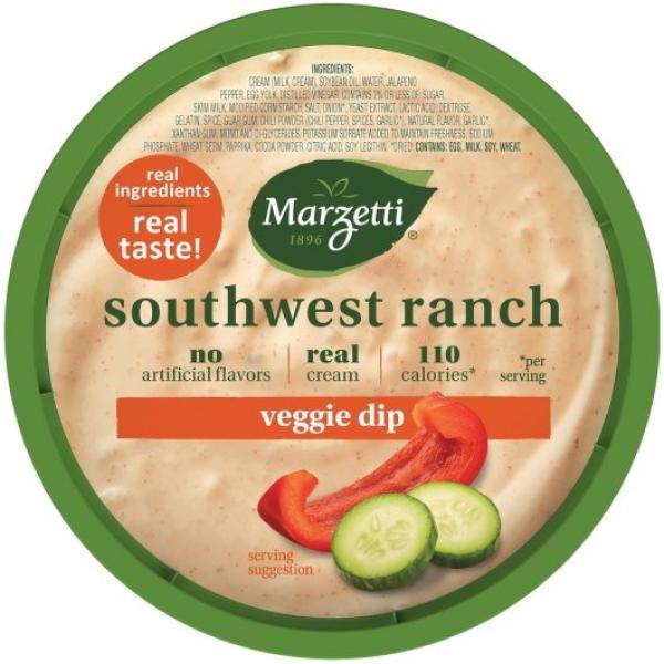 Marzetti Southwest Ranch Veggie Dip 14 Ounce Size - 6 Per Case.