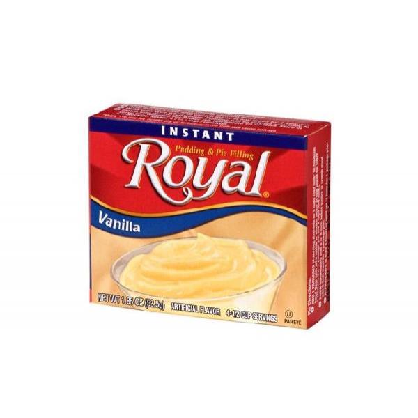 Royal Instant Vanilla Pudding 1.85 Ounce Size - 12 Per Case.