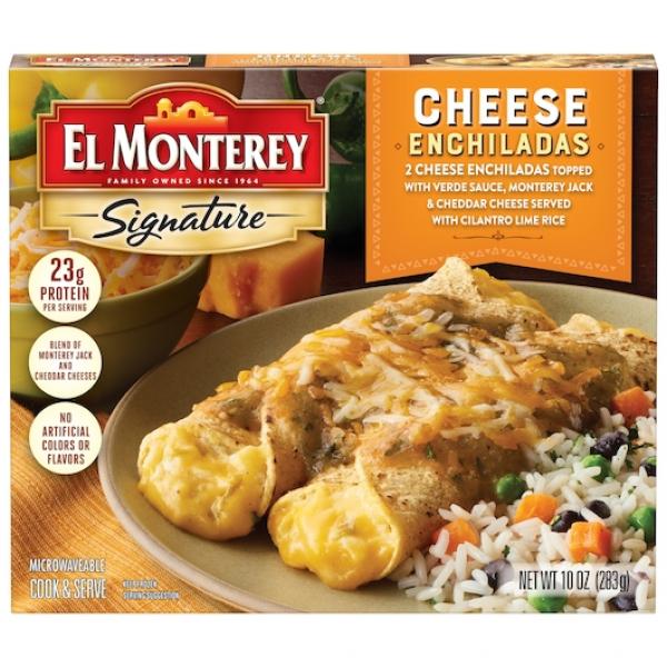 Cheese Enchiladas 10 Ounce Size - 8 Per Case.