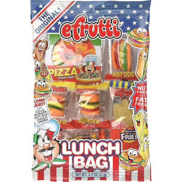 Efrutti Lunch Bag 2.7 Ounce Size - 12 Per Case.