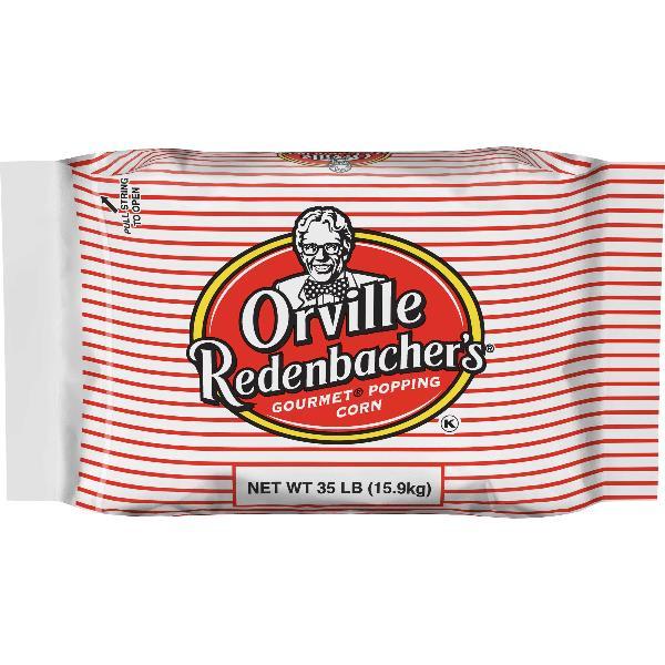 Orville Redenbacher's Medium Yellow Popcorn Kernels Bag 35 Pound Each - 1 Per Case.