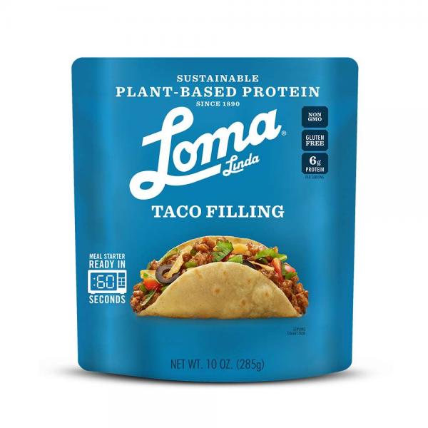 Loma Linda Taco Filling 10 Ounce Size - 6 Per Case.