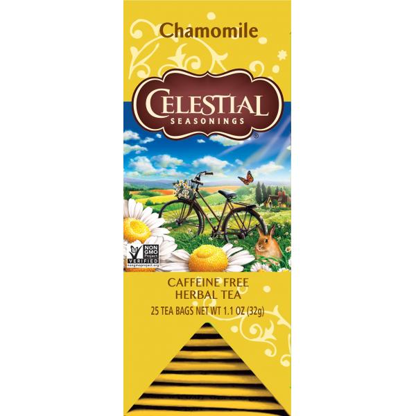 Celestial Seasonings Food Service Chamomile Herb Tea 25 Each - 6 Per Case.