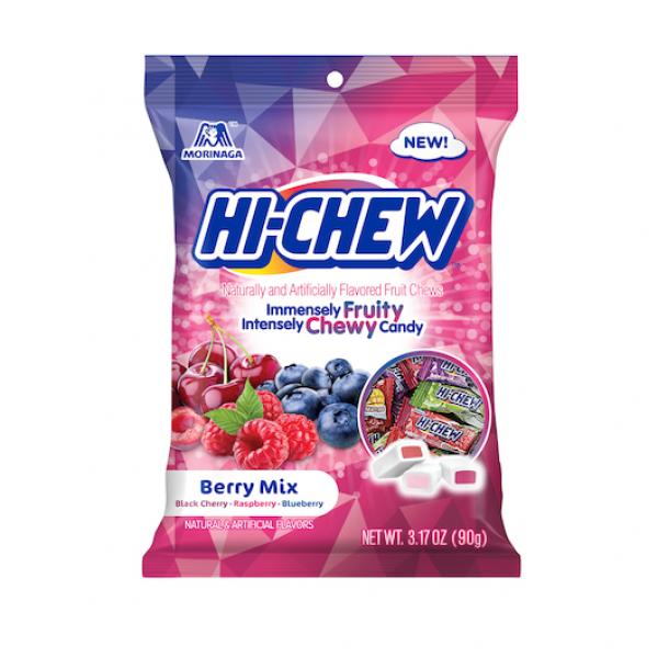 Hi Chew Berry MixDisplay Ready Master (assorted Mix Of Black Cherry Rasp 3.17 Ounce Size - 6 Per Case.