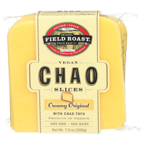 Field Roast Creamy Chao Slices Original 7 Ounce Size - 8 Per Case.