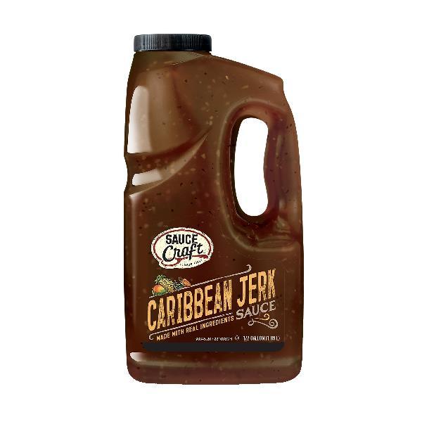 Caribbean Jerk Sauce Jug 0.5 Gallon - 4 Per Case.