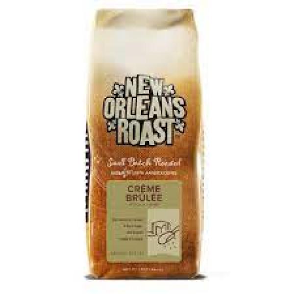 New Orleans Roast Creme Brulee Coffee 12 Ounce Size - 6 Per Case.