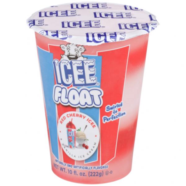 Icee Float Cup Cherry Vanilla 10 Fluid Ounce - 12 Per Case.