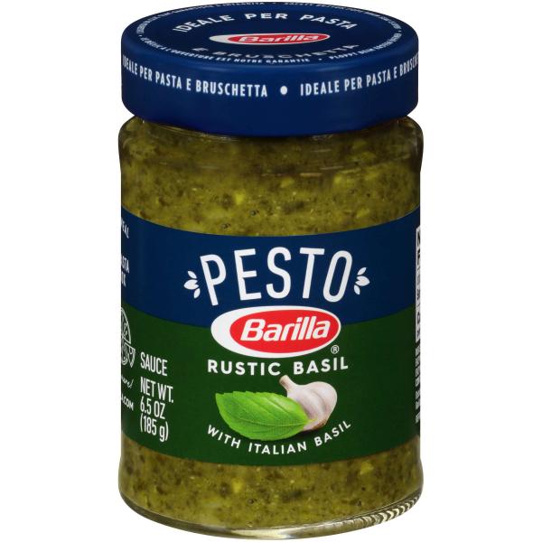 Rustic Basil Pesto Sauce USA 6.5 Ounce Size - 8 Per Case.