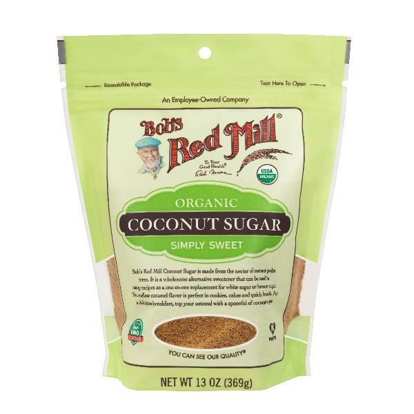 Bob's Red Mill Organic Coconut Sugar 13 Ounce Size - 4 Per Case.