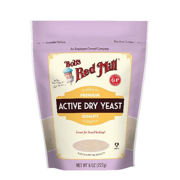 Bob's Red Mill Active Dry Yeast 8 Ounce Size - 5 Per Case.