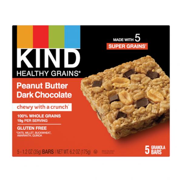 Kind Healthy Snacks Peanut Butter Dark Chocolate 6 Ounce Size - 8 Per Case.
