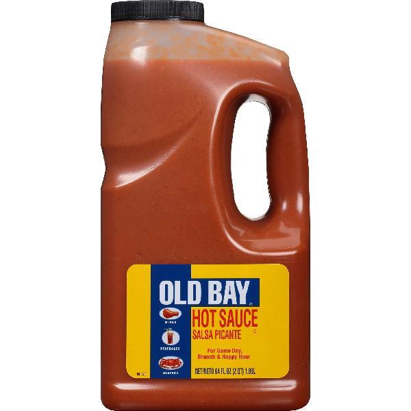 Old Bay Hot Sauce 64 Ounce Size - 4 Per Case.