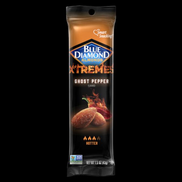 Blue Diamond Xtremes Ghost Pepper Tube 1.5 Ounce Size - 144 Per Case.