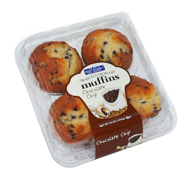 Uw Lg Chocolate Chip Muffin 16 Ounce Size - 6 Per Case.