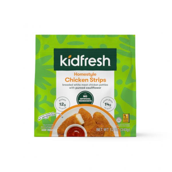Kidfresh Chicken Strips Homestyle Value Pack 6.7 Ounce Size - 6 Per Case.