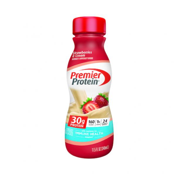Protein Shake Strawberry 11.5 Fluid Ounce - 12 Per Case.