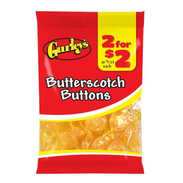 For $ Butterscotch Buttons Two 4.25 Each - 12 Per Case.