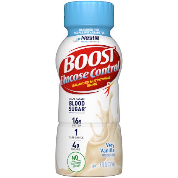 Boost Glucose Control® Vanilla ML 8.01 Fluid Ounce - 24 Per Case.