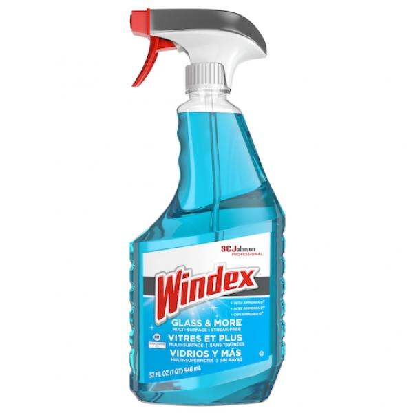 Windex Bottle Trigger 32 Fluid Ounce - 8 Per Case.