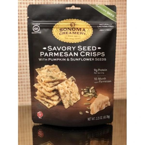 Savory Seed Crisps 2.25 Ounce Size - 6 Per Case.