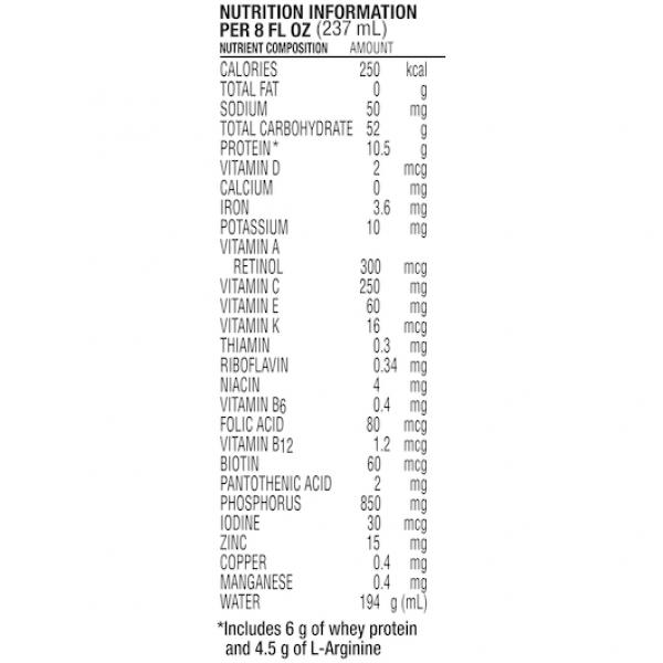 Nestle Arginaid Extra Adult Nutrition Orange 8 Fluid Ounce - 24 Per Case.