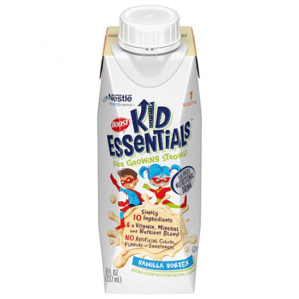 Boost® Kid Essentials™ Vanilla Vortex Carton 8.01 Fluid Ounce - 24 Per Case.