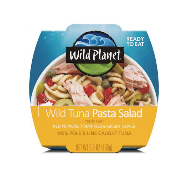Wild Planet Foods Wild Tuna Pasta Salad Ready To Eat 5.6 Ounce Size - 12 Per Case.
