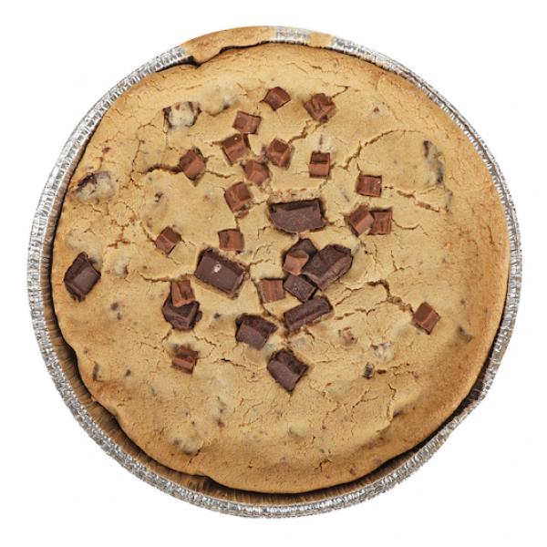 Chocolate Chunk Pizza Cookie In An 8" Round Pan 11.4 Ounce Size - 24 Per Case.