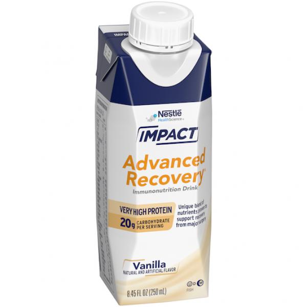 Impact Advanced Recovery® Vanilla 8.45 Fluid Ounce - 10 Per Case.
