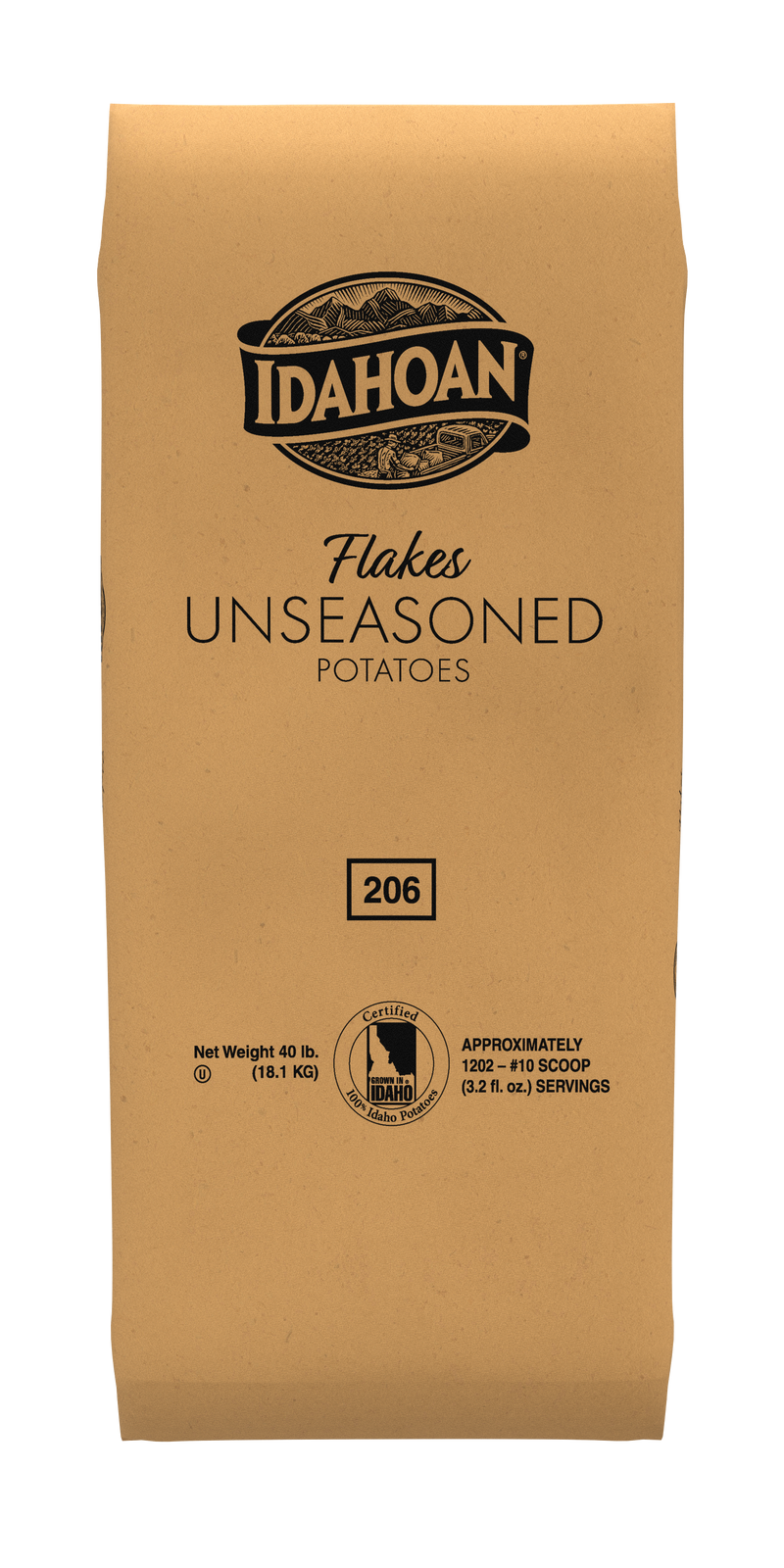 Idahoan Foods Mashed Potato Flakes 1-40 Pound Kosher 1-40 Pound