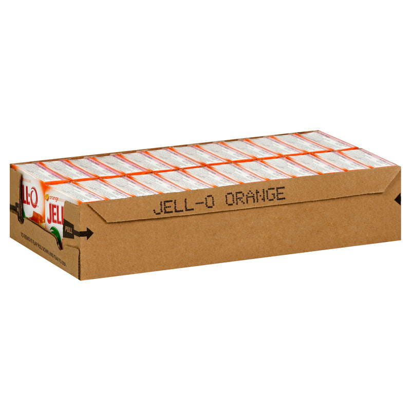 Jell-O Instant Powdered Orange Gelatin Dessert, 3 Ounce Size - 24 Per Case.