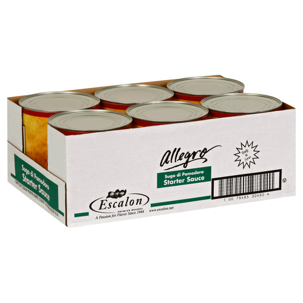 Allegro Starter Sauce 105 Ounce Can 6 Per Case