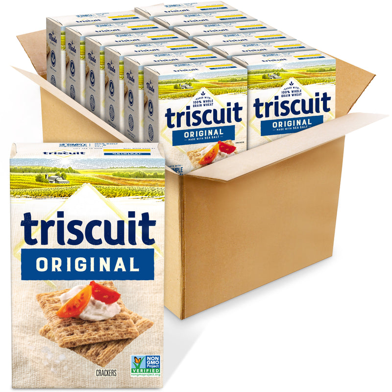 Triscuit Original 8.5 Ounce Size - 12 Per Case.