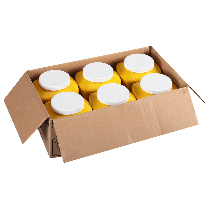 HEINZ Bulk Yellow Mustard Jug 104 Ounce Container 6 Per Case