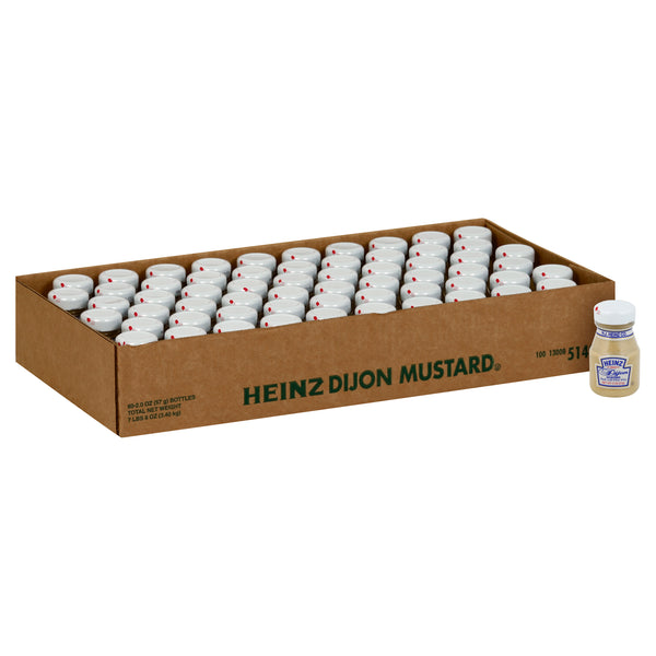 HEINZ Single Serve Dijon Mustard Roomservice Bottle 2 Ounce Bottle 60 Per Case
