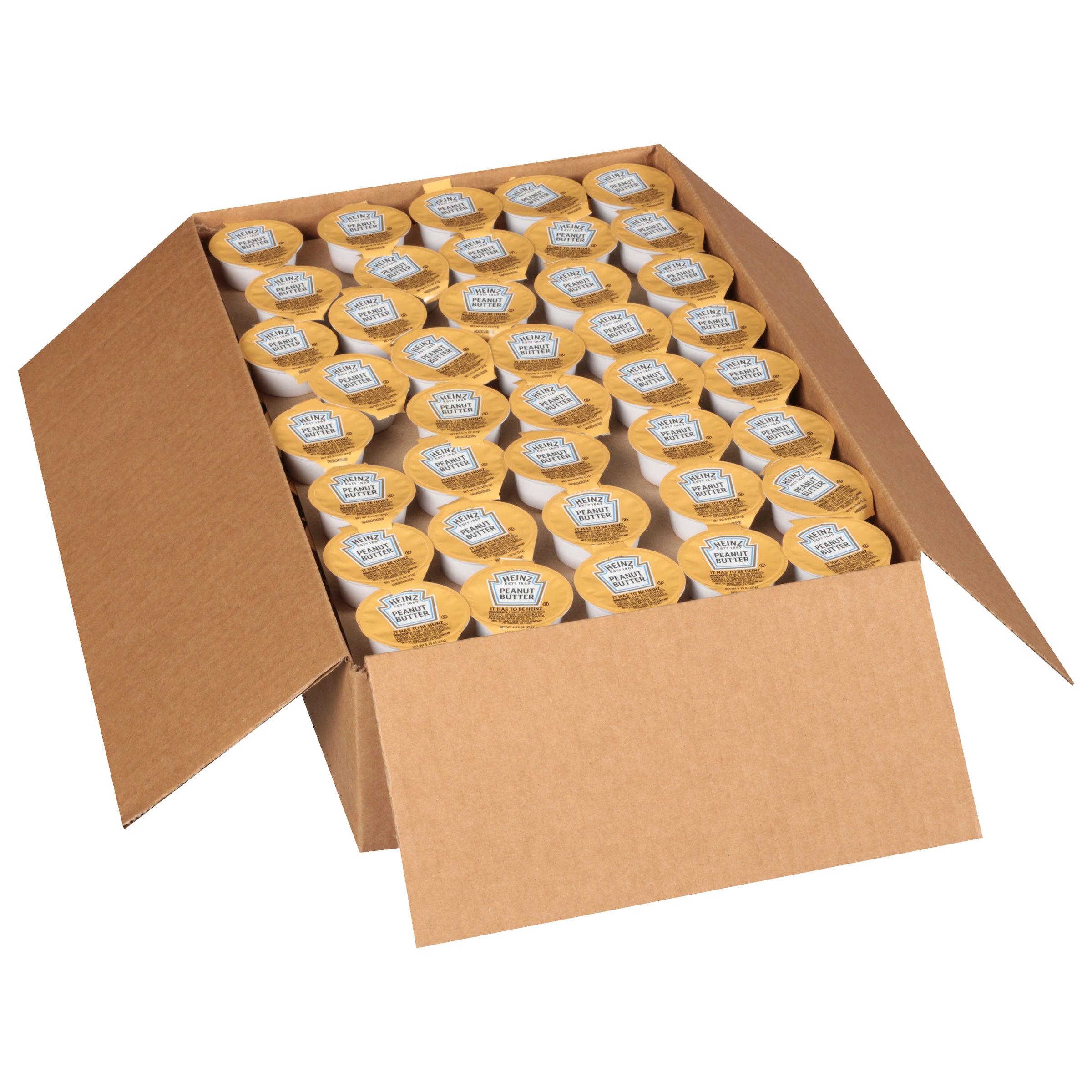 HEINZ Single Serve Peanut Butter 0.75 Ounce Cups 200 Per Case